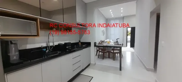 Casa de Condomínio com 3 Quartos à venda, 133m² no Jardim Mantova, Indaiatuba