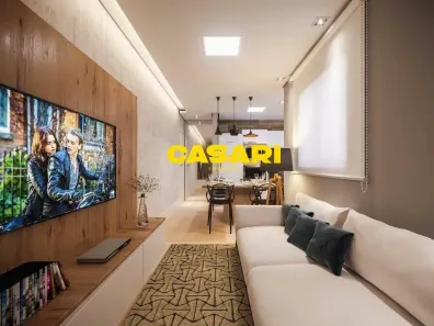 Apartamento com 2 Quartos à venda, 49m² no Vila Assunção, Santo André