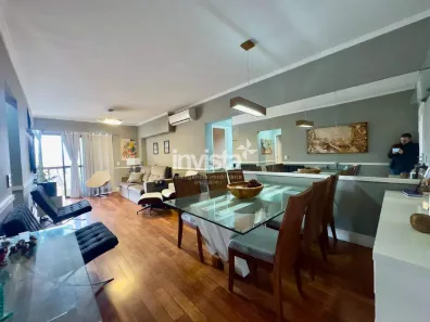 Apartamento com 3 Quartos à venda, 128m² no Ponta da Praia, Santos