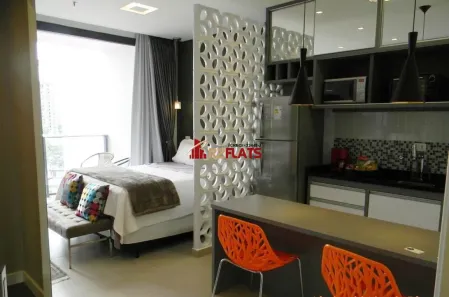 Flat com 1 Quarto para alugar, 35m² no Vila Olímpia, São Paulo