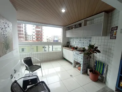 Apartamento com 3 Quartos à venda, 113m² no Guilhermina, Praia Grande