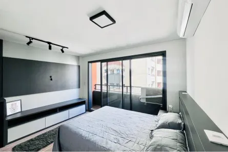 Apartamento com 1 Quarto para alugar, 28m² no Perdizes, São Paulo