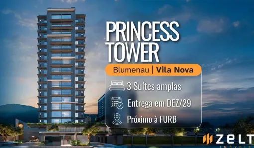 Apartamento com 3 Quartos à venda, 119m² no Itoupava Seca, Blumenau