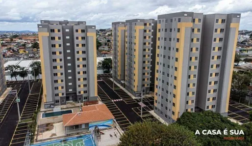 Apartamento com 2 Quartos à venda, 45m² no Glória, Contagem