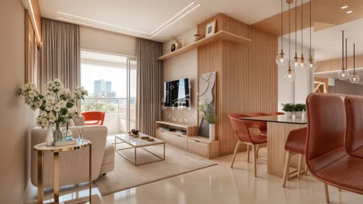 Apartamento com 2 Quartos à venda, 62m² no Barra de Jangada, Jaboatão dos Guararapes