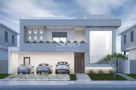 Casa de Condomínio com 4 Quartos à venda, 400m² no Nova Uberlândia, Uberlândia