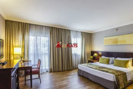 Flat com 1 Quarto para alugar, 31m² no Chácara Santo Antônio (Zona Sul), São Paulo