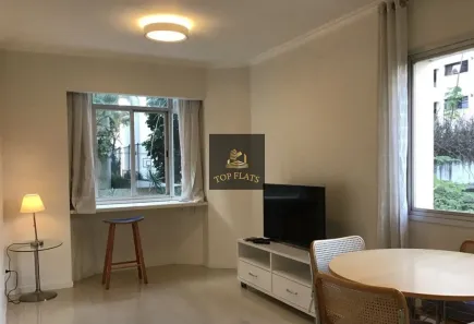 Flat com 1 Quarto para alugar, 42m² no Vila Nova Conceição, São Paulo