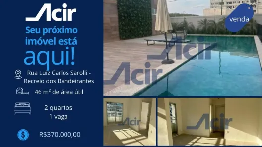Apartamento com 2 Quartos à venda, 47m² no Recreio dos Bandeirantes, Rio de Janeiro