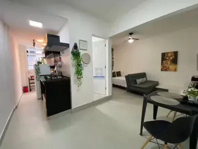 Kitnet com 1 Quarto à venda, 37m² no Centro, São Vicente