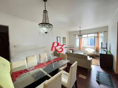 Apartamento com 2 Quartos para alugar, 90m² no Marapé, Santos