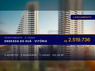 Apartamento com 3 Quartos à venda, 142m² no Enseada do Suá, Vitória