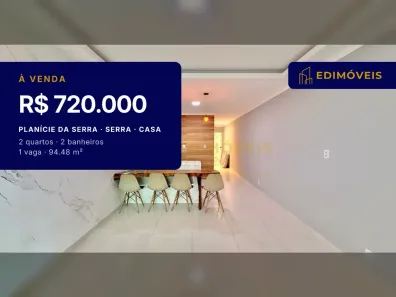 Casa com 2 Quartos à venda, 94m² no Planície da Serra, Serra