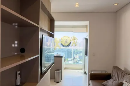 Flat com 1 Quarto à venda, 33m² no Brooklin Paulista, São Paulo