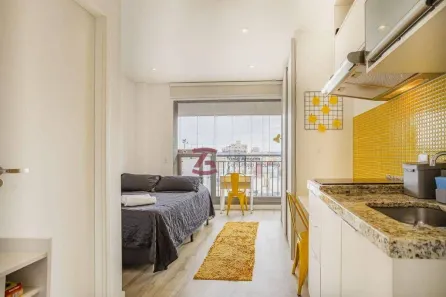 Apartamento com 1 Quarto à venda, 22m² no República, São Paulo