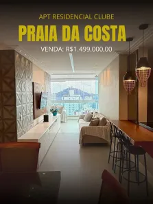 Apartamento com 3 Quartos à venda, 110m² no Praia da Costa, Vila Velha