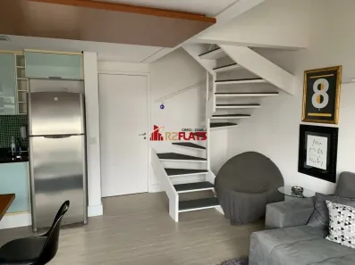 Flat com 1 Quarto para alugar, 45m² no Vila Nova Conceição, São Paulo