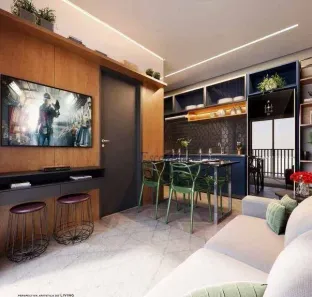 Apartamento com 2 Quartos à venda, 35m² no Campos Elíseos, São Paulo