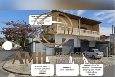 Imóvel Comercial com 3 Quartos à venda, 315m² no Parque Aeroporto, Taubaté