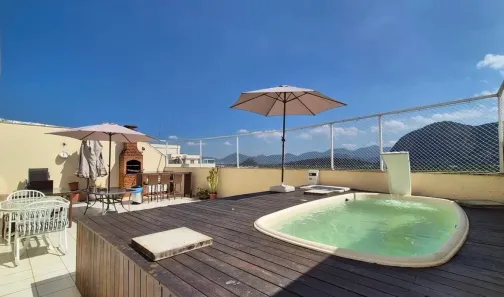Cobertura com 2 Quartos para venda ou aluguel, 156m² no Recreio dos Bandeirantes, Rio de Janeiro