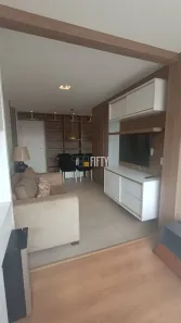Apartamento com 1 Quarto para alugar, 44m² no Brooklin Paulista, São Paulo
