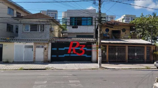 Imóvel Comercial para alugar, 320m² no Encruzilhada, Santos