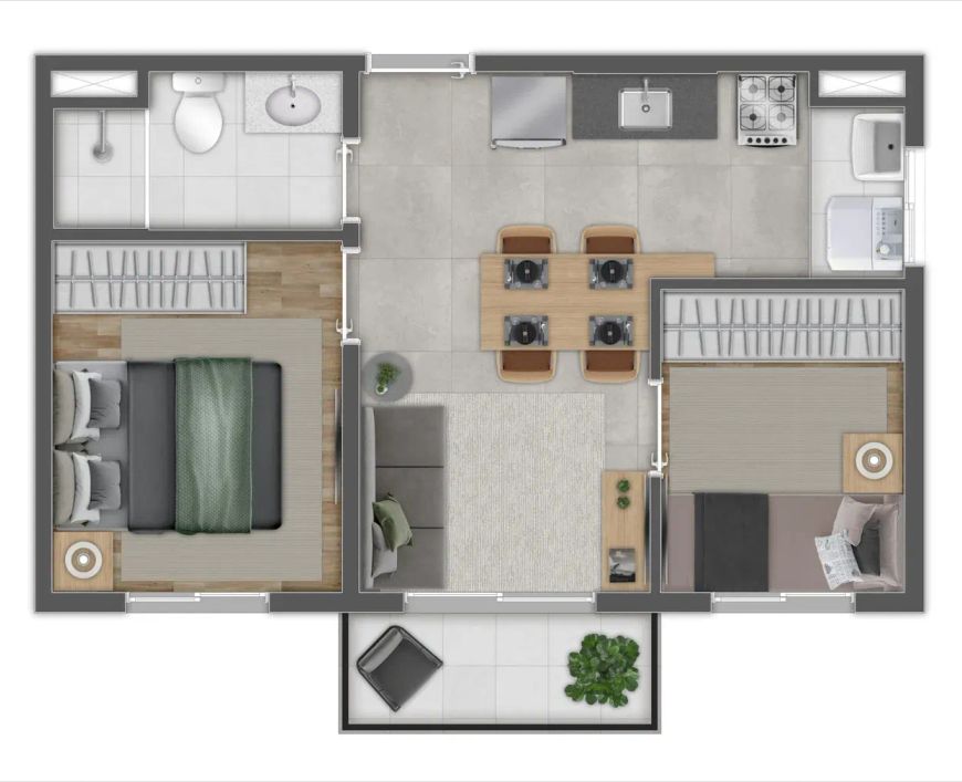 REV HOME CLUB VILA DAS BELEZAS - APARTAMENTOS no Jardim Germânia, São Paulo