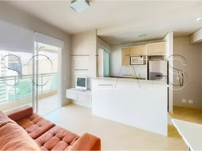 Flat com 1 Quarto para alugar, 55m² no Cerqueira César, São Paulo