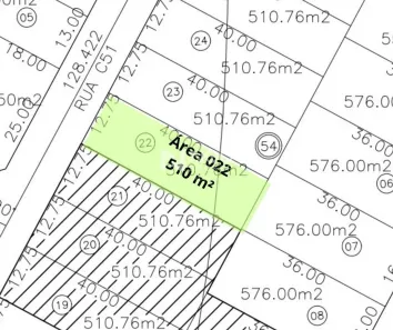 Lote/Terreno à venda, 510m² no Setor Sudoeste, Goiânia