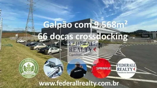 Galpão/Depósito/Armazém para alugar, 9568m² no Parque Industrial, Viana