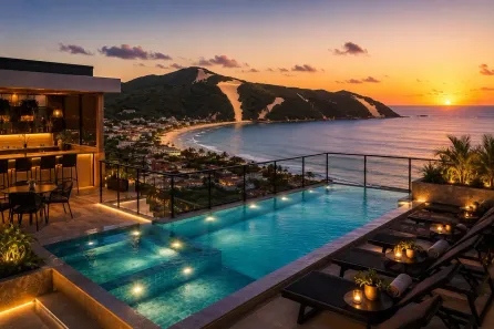 Apartamento com 1 Quarto à venda, 25m² no Ponta Negra, Natal