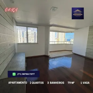 Apartamento com 2 Quartos à venda, 79m² no Graça, Salvador