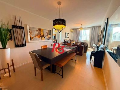 Apartamento com 3 Quartos à venda, 127m² no Aparecida, Santos
