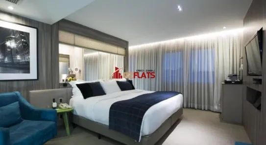Flat com 1 Quarto para alugar, 30m² no Vila Olímpia, São Paulo