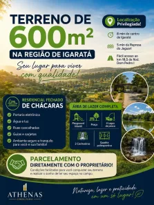 Lote/Terreno à venda, 600m² no Centro, Igaratá