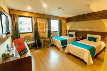 Flat com 1 Quarto à venda, 27m² no Indianópolis, São Paulo