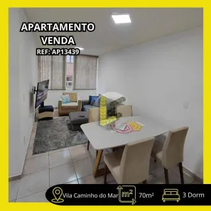 Apartamento com 3 Quartos à venda, 70m² no Rudge Ramos, São Bernardo do Campo