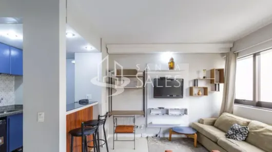 Apartamento com 1 Quarto à venda, 40m² no Moema, São Paulo