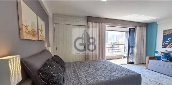 Flat com 1 Quarto à venda, 53m² no Meireles, Fortaleza