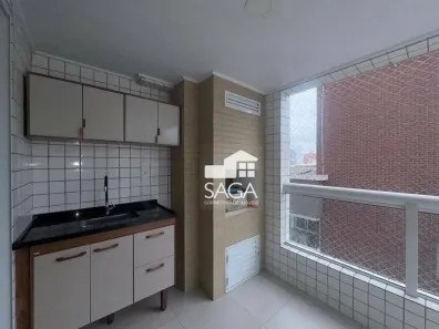Apartamento com 2 Quartos para alugar, 84m² no Canto do Forte, Praia Grande