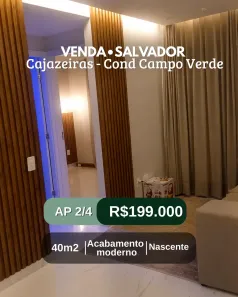 Apartamento com 2 Quartos à venda, 40m² no Boca da Mata, Salvador