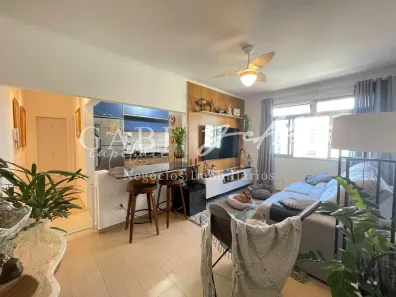 Apartamento com 1 Quarto à venda, 56m² no Gonzaga, Santos