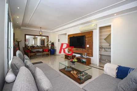 Apartamento com 3 Quartos à venda, 132m² no Ponta da Praia, Santos