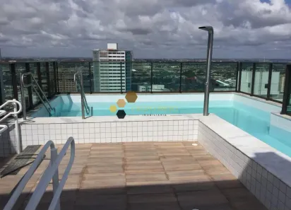 Apartamento com 1 Quarto para alugar, 27m² no Boa Viagem, Recife