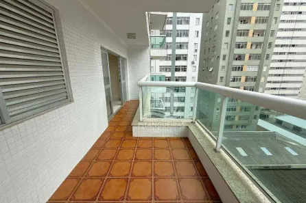 Apartamento com 3 Quartos para alugar, 140m² no Pitangueiras, Guarujá