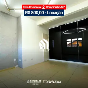 Sala Comercial para alugar, 20m² no Vila da Oportunidade, Carapicuíba