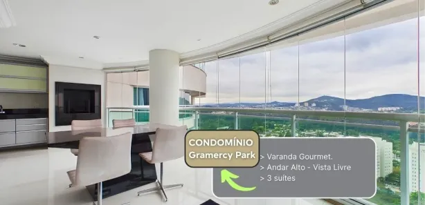 Apartamento com 3 Quartos à venda, 260m² no Alphaville Empresarial, Barueri