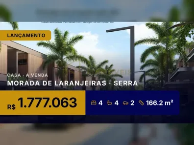 Casa com 4 Quartos à venda, 166m² no Morada de Laranjeiras, Serra