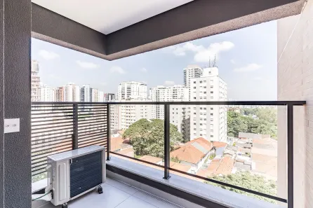 Apartamento com 1 Quarto para alugar, 28m² no Pinheiros, São Paulo