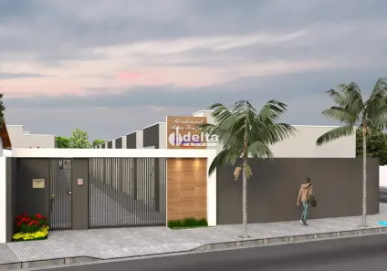 Casa de Condomínio com 2 Quartos à venda, 56m² no Loteamento Luizote de Freitas IV, Uberlândia